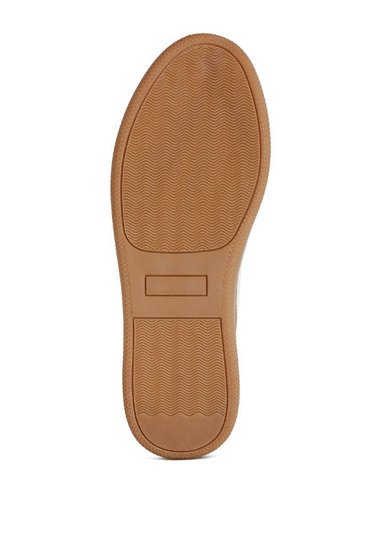 Kyniska Faux Leather Everyday Sneakers - Fuzzys Fashion USA