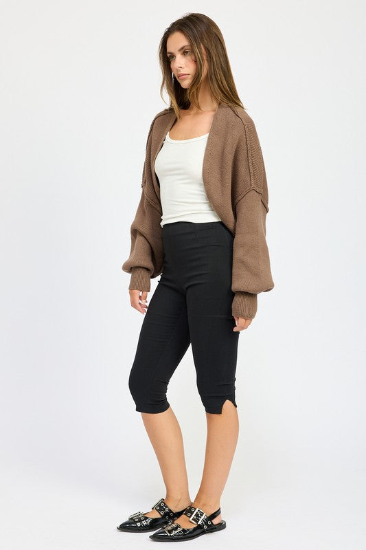OVERSIZED SHRUG CARDIGAN - Fuzzys Fashion USA