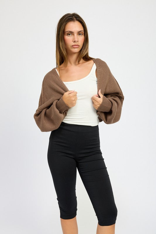 OVERSIZED SHRUG CARDIGAN - Fuzzys Fashion USA