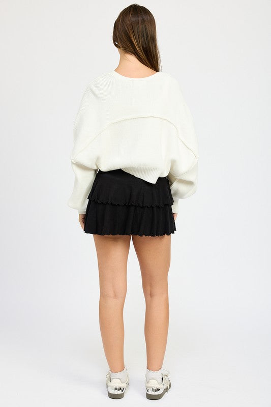OVERSIZED SHRUG CARDIGAN - Fuzzys Fashion USA