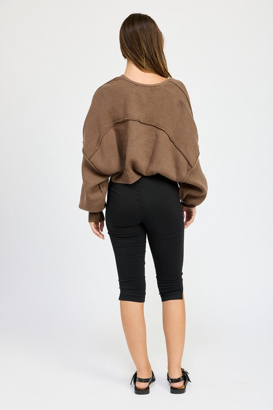 OVERSIZED SHRUG CARDIGAN - Fuzzys Fashion USA