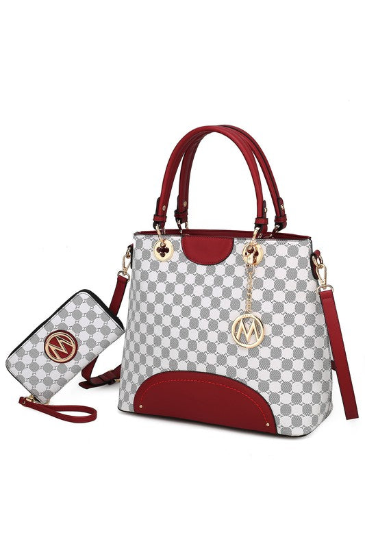 MKF Gabriella Tote Handbag with Wallet by Mia K - Fuzzys Fashion USA