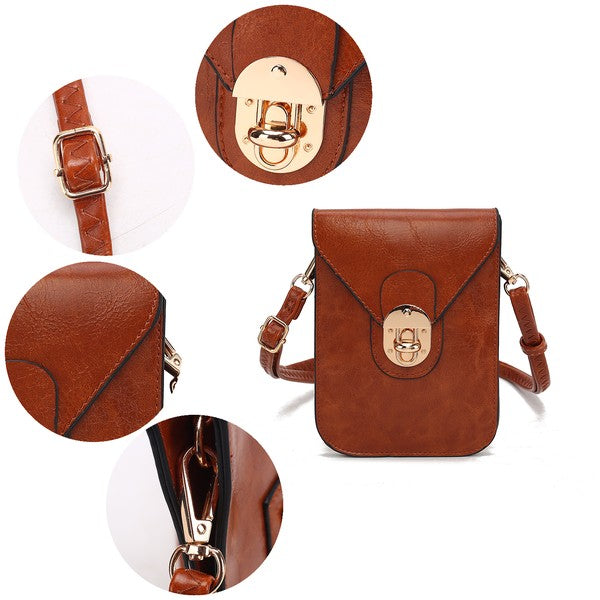 MKF Havana Women's Phone Crossbody Bag by Mia K - Fuzzys Fashion USA