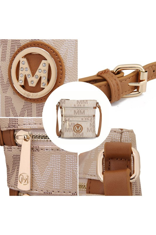 MKF Beatrice Multi Compartments Crossbody by Mia K - Fuzzys Fashion USA