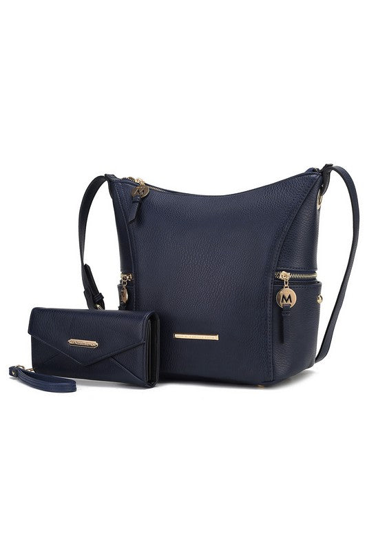 MKF Lux Women's Hobo Bag with Wallet by Mia K - Fuzzys Fashion USA