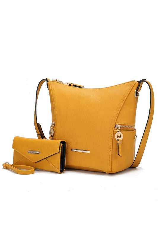 MKF Lux Women's Hobo Bag with Wallet by Mia K - Fuzzys Fashion USA