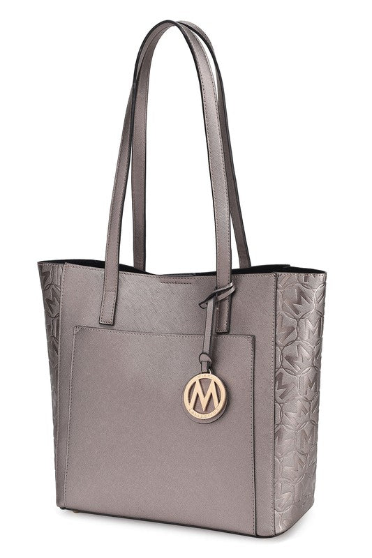 MKF Lea Vegan Leather Womens Tote Bag by Mia K - Fuzzys Fashion USA
