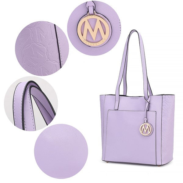 MKF Lea Vegan Leather Womens Tote Bag by Mia K - Fuzzys Fashion USA