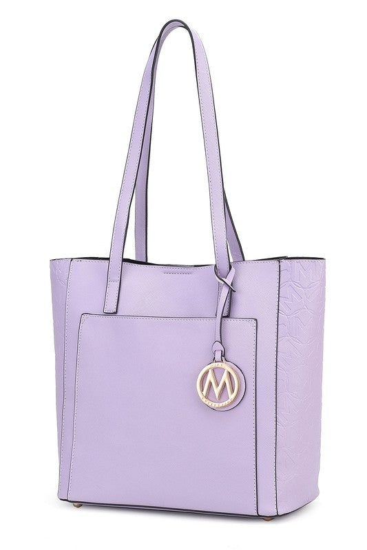 MKF Lea Vegan Leather Womens Tote Bag by Mia K - Fuzzys Fashion USA