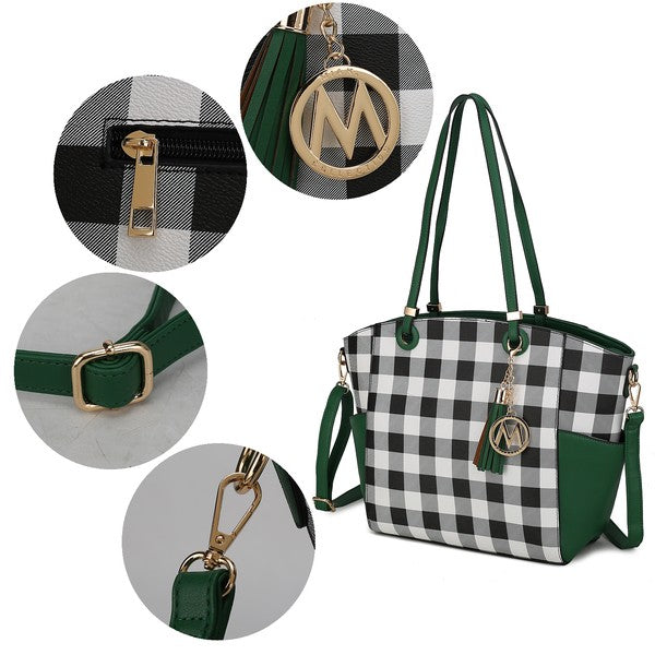MKF Karlie Tote Bag with Wallet by Mia K - Fuzzys Fashion USA