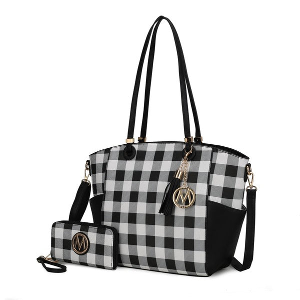 MKF Karlie Tote Bag with Wallet by Mia K - Fuzzys Fashion USA