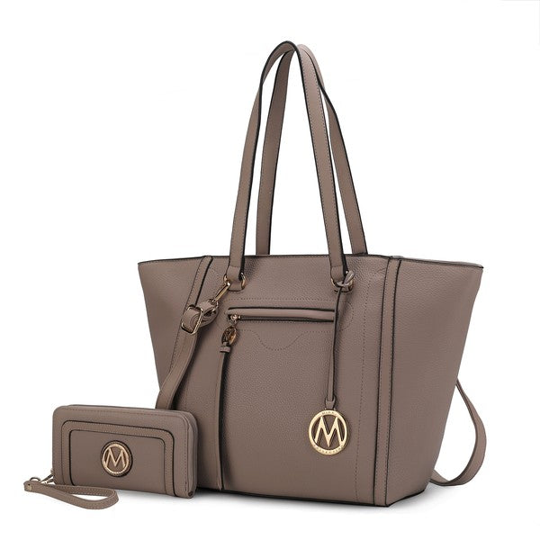 MKF Alexandra Tote Bag by Mia K with Wallet - Fuzzys Fashion USA