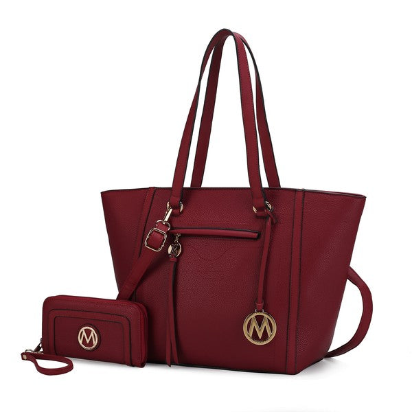 MKF Alexandra Tote Bag by Mia K with Wallet - Fuzzys Fashion USA