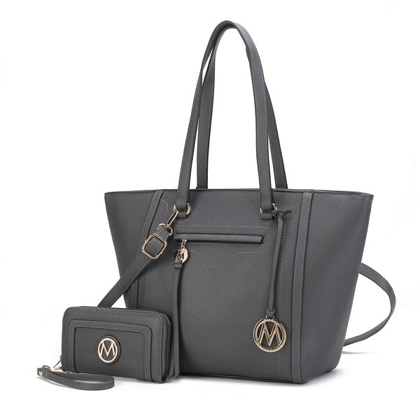 MKF Alexandra Tote Bag by Mia K with Wallet - Fuzzys Fashion USA