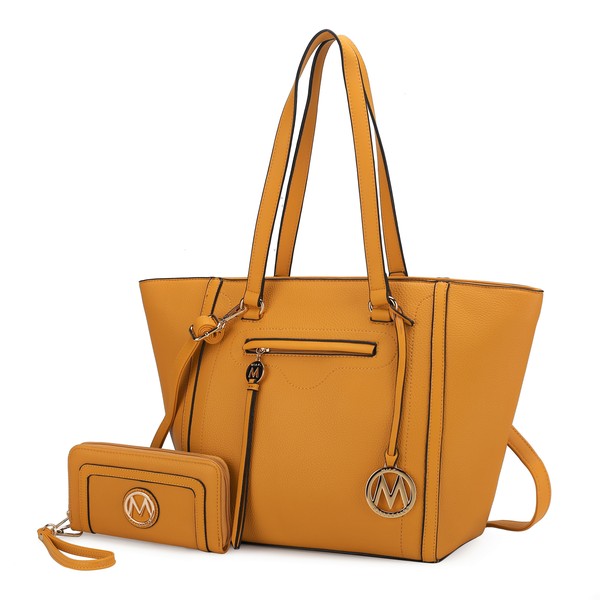 MKF Alexandra Tote Bag by Mia K with Wallet - Fuzzys Fashion USA