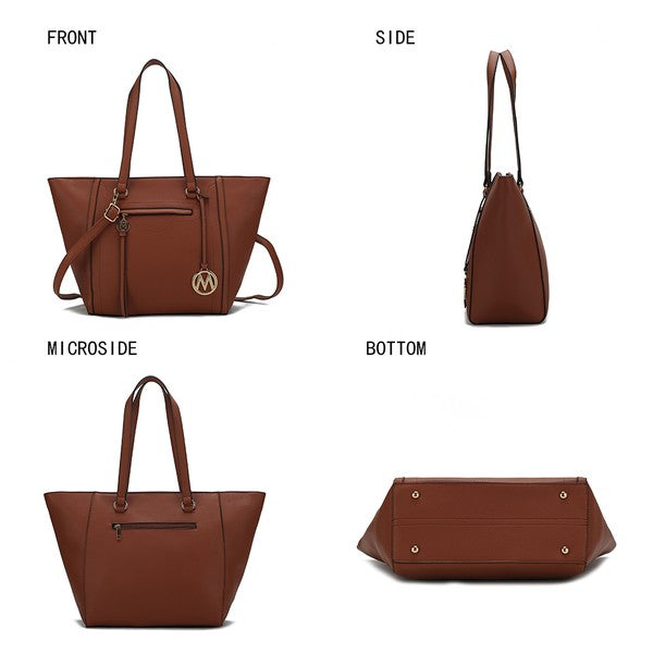 MKF Alexandra Tote Bag by Mia K with Wallet - Fuzzys Fashion USA