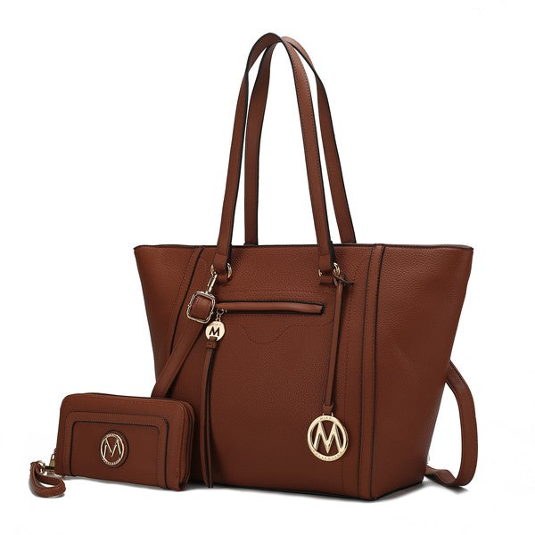 MKF Alexandra Tote Bag by Mia K with Wallet - Fuzzys Fashion USA