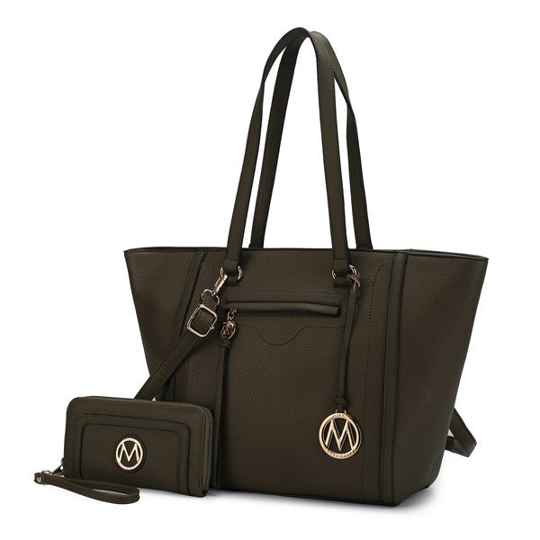 MKF Alexandra Tote Bag by Mia K with Wallet - Fuzzys Fashion USA