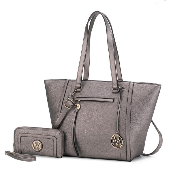 MKF Alexandra Tote Bag by Mia K with Wallet - Fuzzys Fashion USA