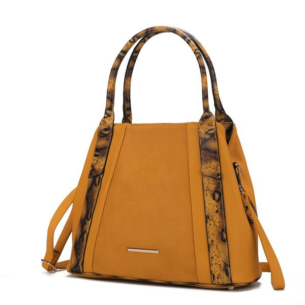 MKF Kenna Snake embossed Tote Bag by Mia K - Fuzzys Fashion USA