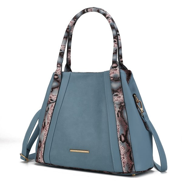 MKF Kenna Snake embossed Tote Bag by Mia K - Fuzzys Fashion USA