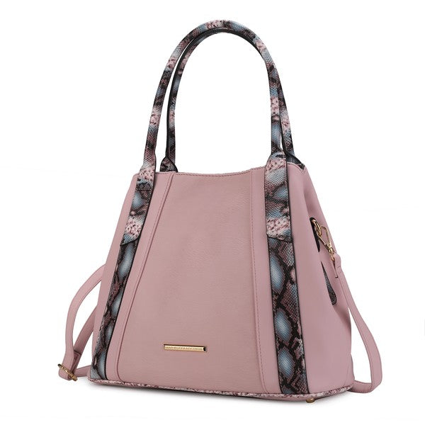 MKF Kenna Snake embossed Tote Bag by Mia K - Fuzzys Fashion USA