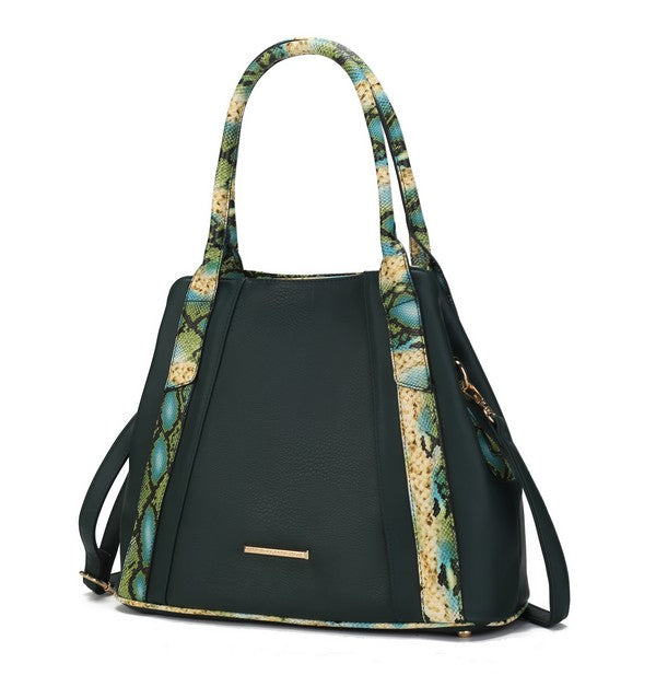MKF Kenna Snake embossed Tote Bag by Mia K - Fuzzys Fashion USA