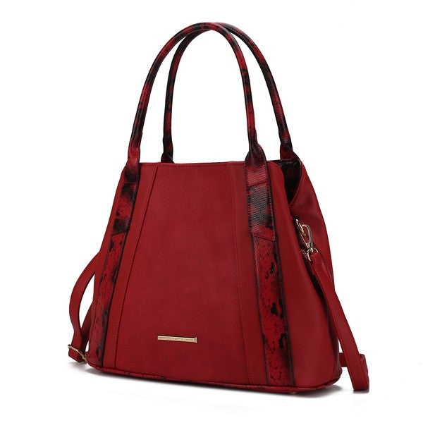 MKF Kenna Snake embossed Tote Bag by Mia K - Fuzzys Fashion USA