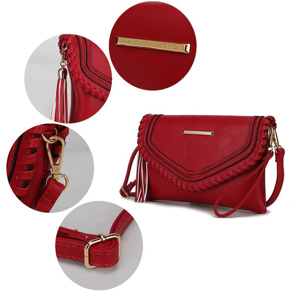 MKF Remi Vegan Leather Shoulder Bag by Mia K - Fuzzys Fashion USA