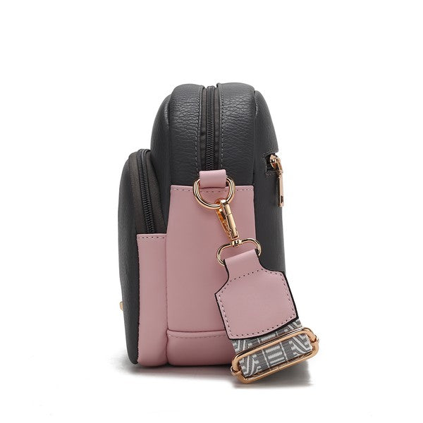 MKF Rachel Crossbody Bag Vegan Leather by Mia K - Fuzzys Fashion USA