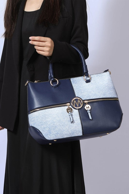 MKF Maji Women's Satchel Bag & wristlet by Mia K - Fuzzys Fashion USA