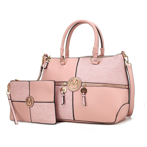 MKF Maji Women's Satchel Bag & wristlet by Mia K - Fuzzys Fashion USA
