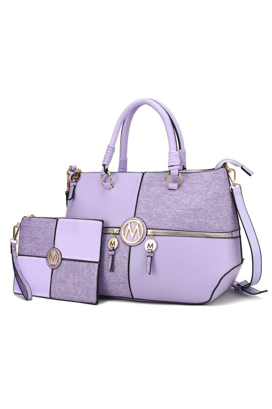 MKF Maji Women's Satchel Bag & wristlet by Mia K - Fuzzys Fashion USA