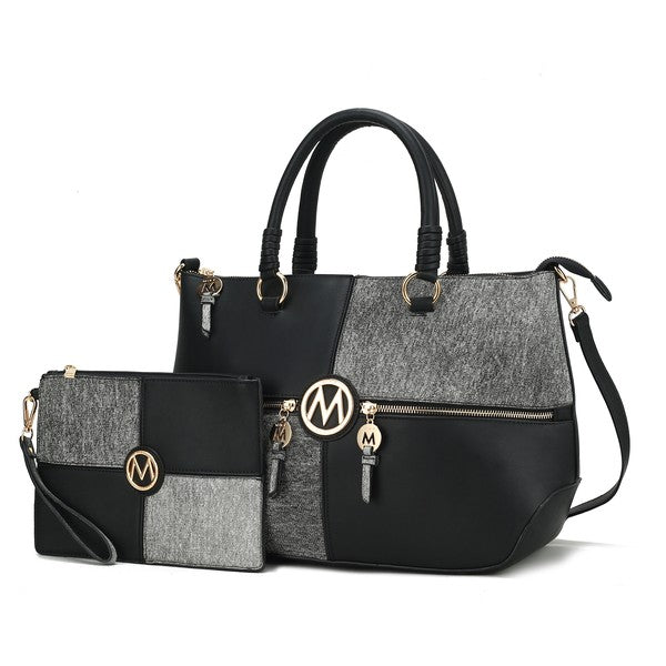 MKF Maji Women's Satchel Bag & wristlet by Mia K - Fuzzys Fashion USA