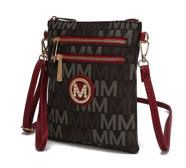 MKF Gaia Milan M Signature Crossbody by Mia K - Fuzzys Fashion USA