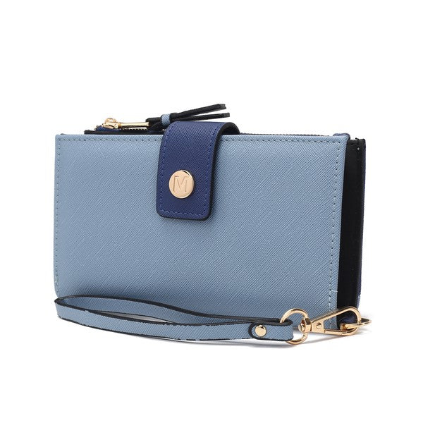 MKF Solene Vegan Leather Wristlet Wallet by Mia K - Fuzzys Fashion USA