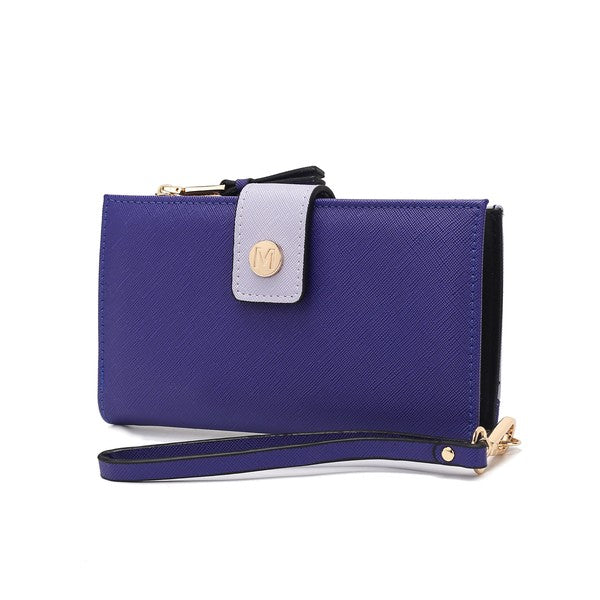 MKF Solene Vegan Leather Wristlet Wallet by Mia K - Fuzzys Fashion USA