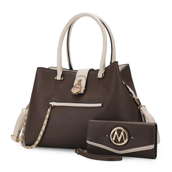 MKF Edith Women Tote Bag with wallet by Mia K - Fuzzys Fashion USA