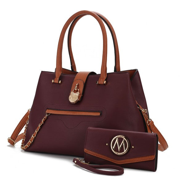 MKF Edith Women Tote Bag with wallet by Mia K - Fuzzys Fashion USA