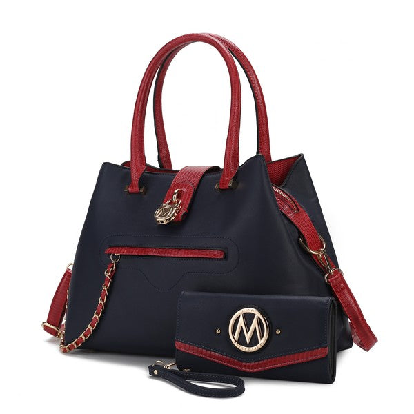 MKF Edith Women Tote Bag with wallet by Mia K - Fuzzys Fashion USA