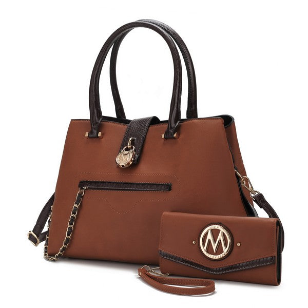 MKF Edith Women Tote Bag with wallet by Mia K - Fuzzys Fashion USA