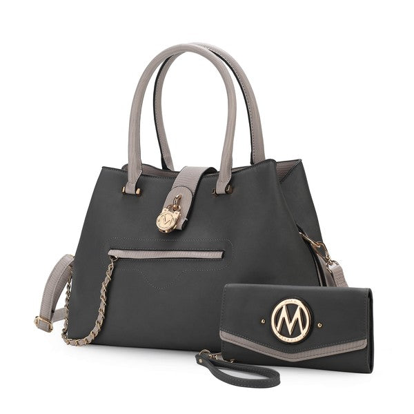 MKF Edith Women Tote Bag with wallet by Mia K - Fuzzys Fashion USA