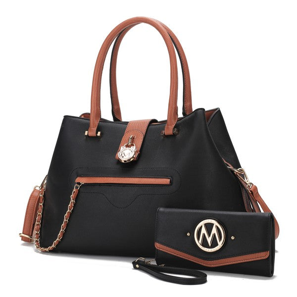 MKF Edith Women Tote Bag with wallet by Mia K - Fuzzys Fashion USA