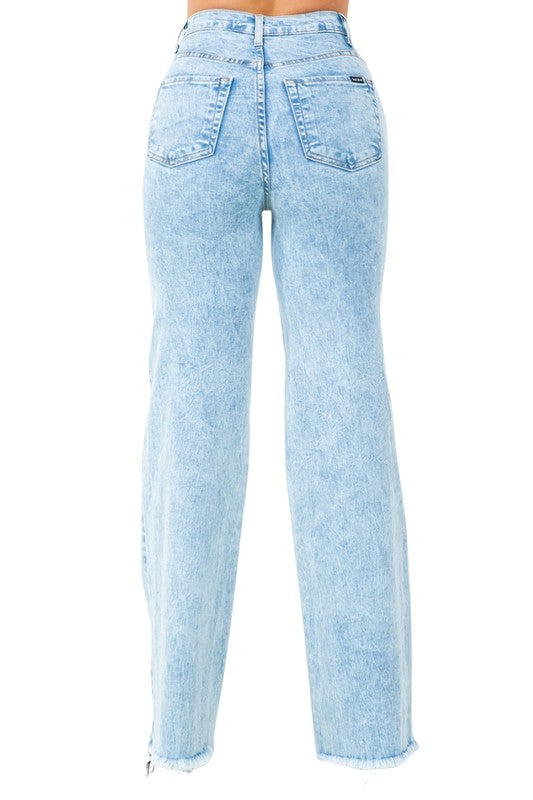 Brook Varsity Jean in Light Wash - Fuzzys Fashion USA