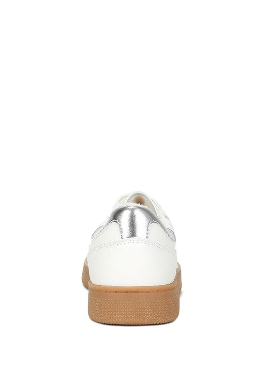 Kyniska Faux Leather Everyday Sneakers - Fuzzys Fashion USA