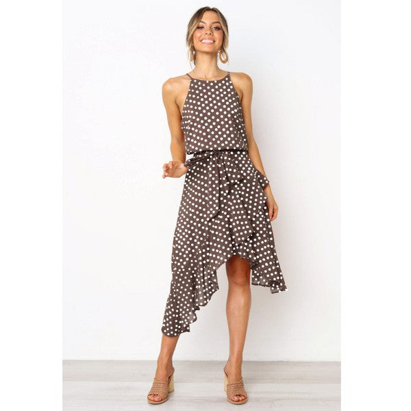 Freckled Summer Dress - Fuzzys Fashion USA