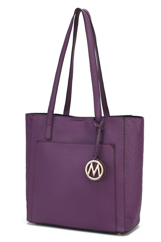 MKF Lea Vegan Leather Womens Tote Bag by Mia K - Fuzzys Fashion USA