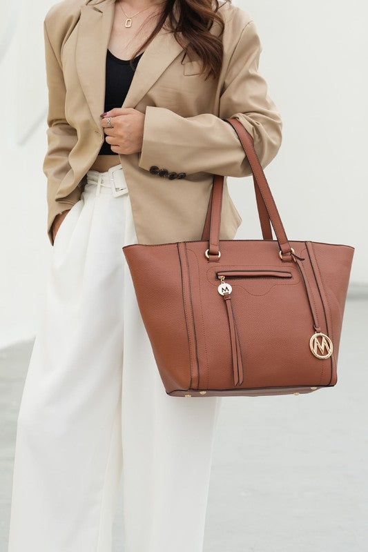 MKF Alexandra Tote Bag by Mia K with Wallet - Fuzzys Fashion USA