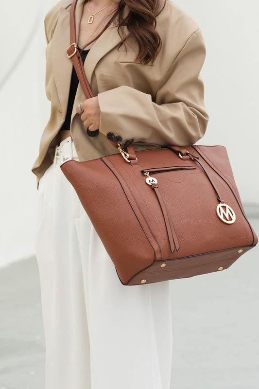 MKF Alexandra Tote Bag by Mia K with Wallet - Fuzzys Fashion USA