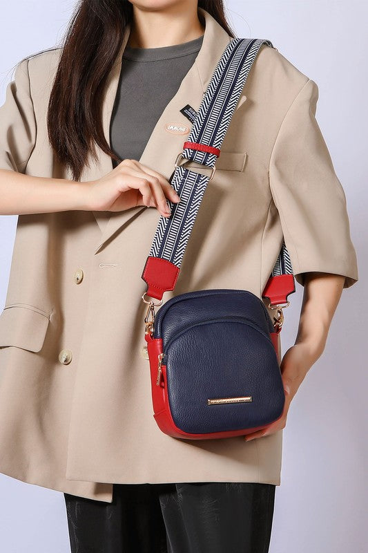 MKF Rachel Crossbody Bag Vegan Leather by Mia K - Fuzzys Fashion USA
